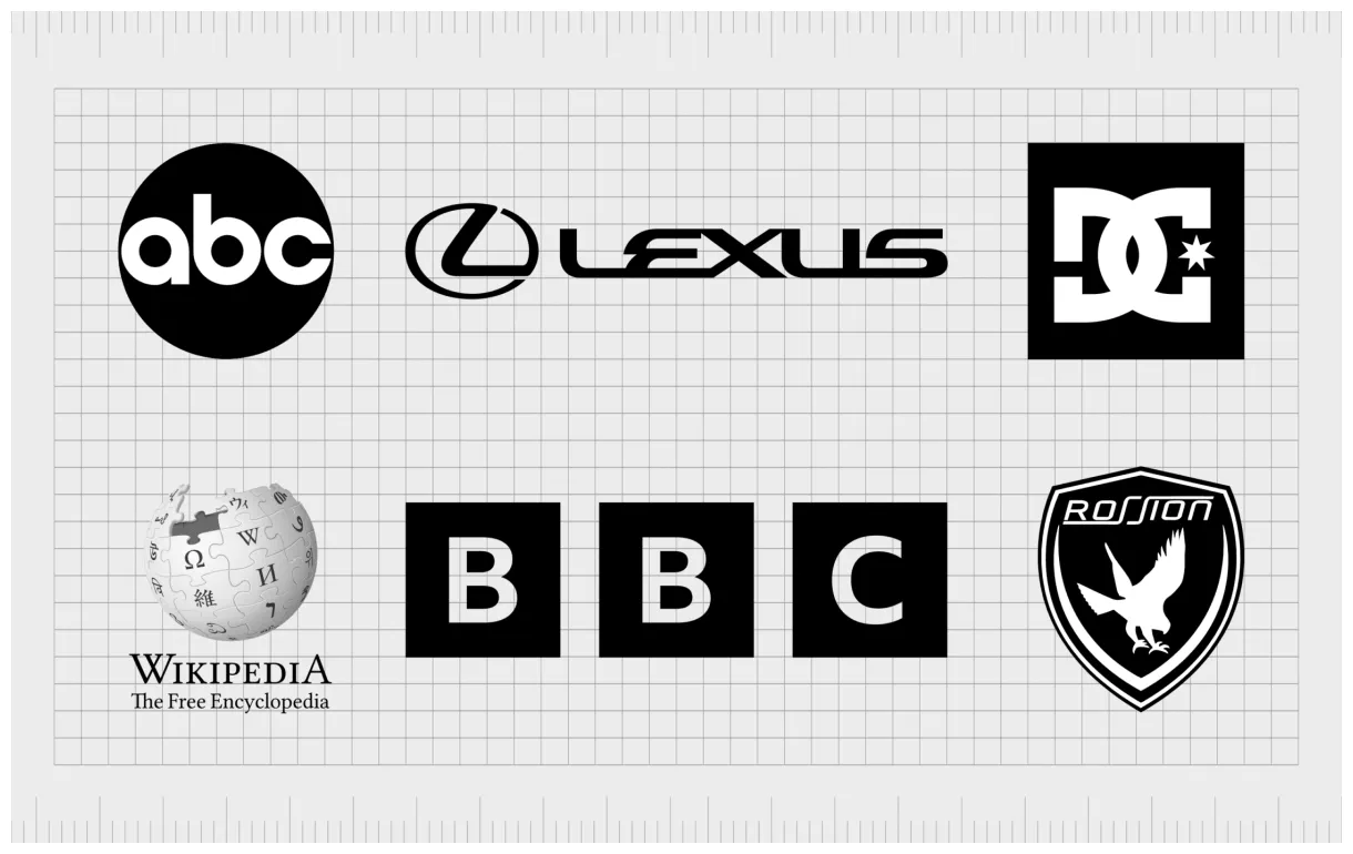 Famous Black And White Logos: Logos That Are Black And White