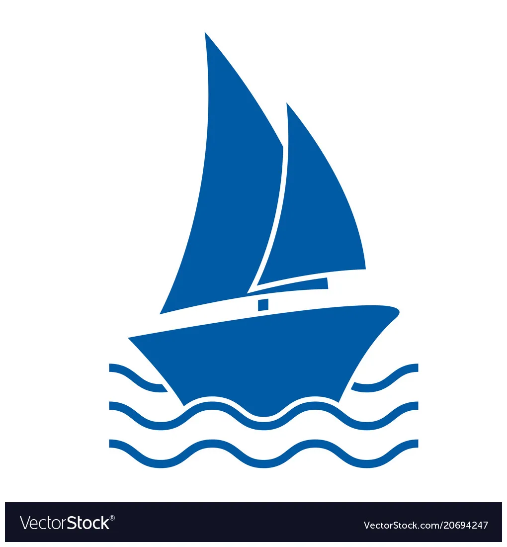 Boat icon vector