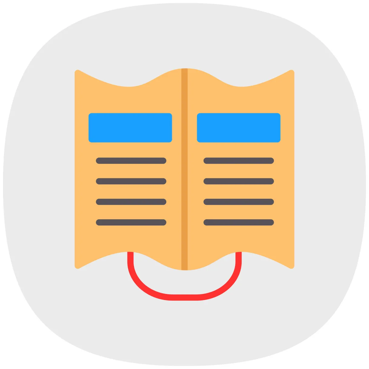 Book vector icon design 25090029 vector art at vecteezy