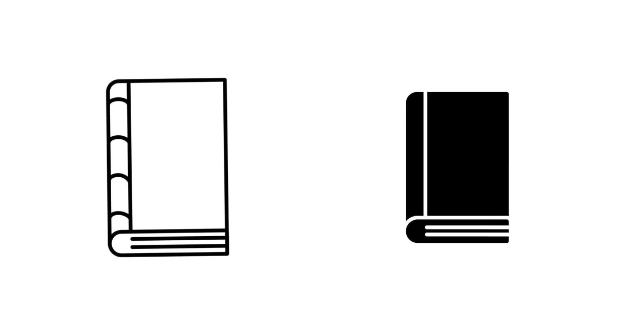 Book vector icon 22279921 vector art at vecteezy