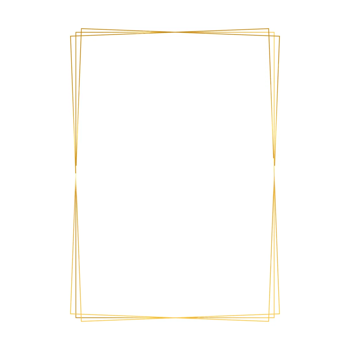 Rectangle Golden Frame Border Vector, Rectangle, Rectangle Border