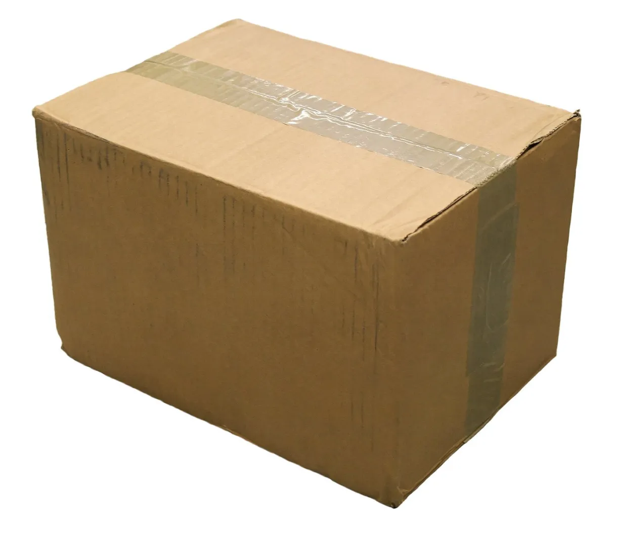 Sealed cardboard box for shipping or storage free free s