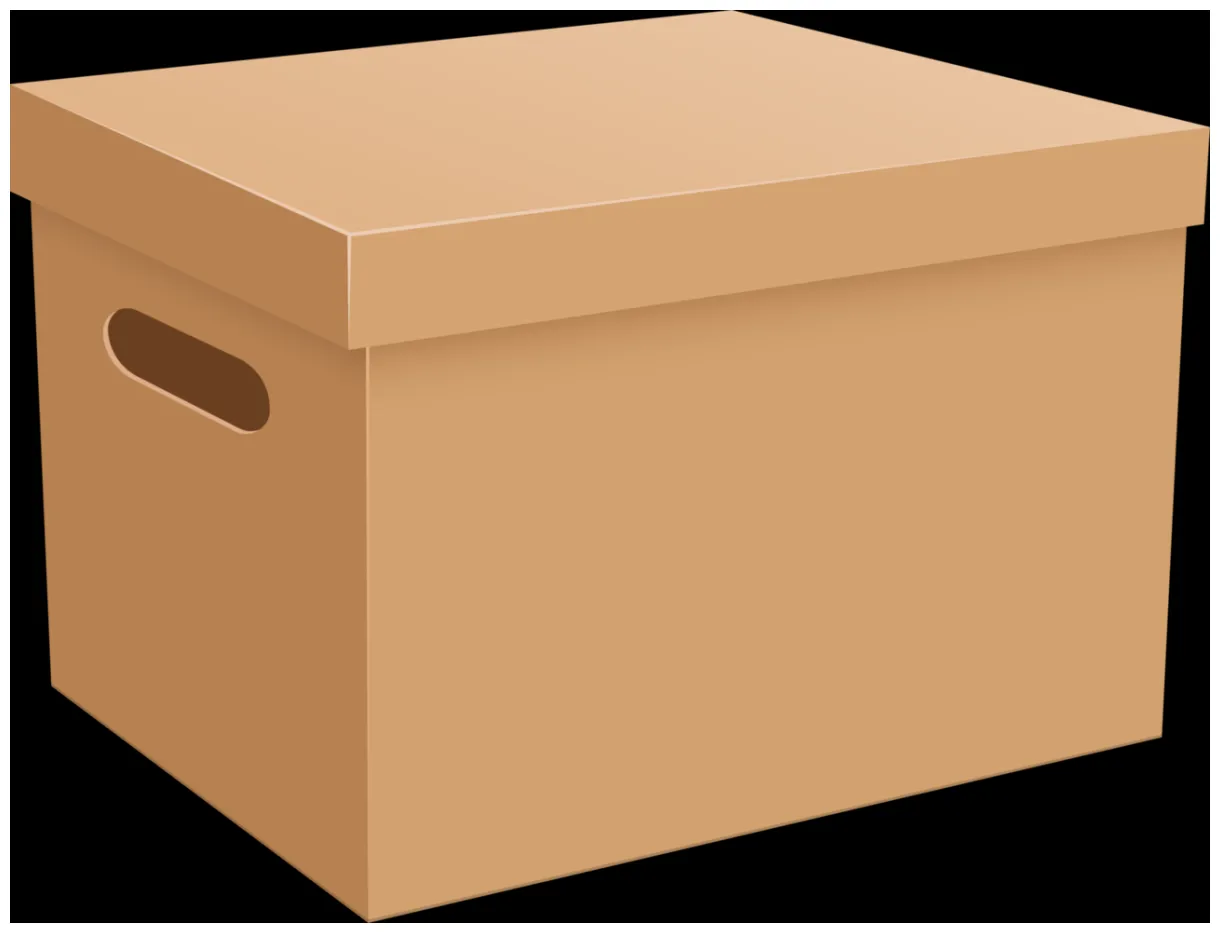 Storage box clipart design illustration 9398496 png
