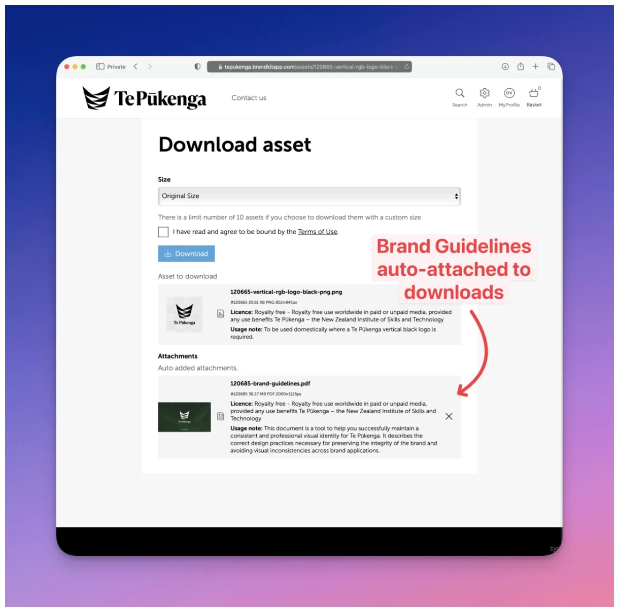 Digital brand guidelines brandkit