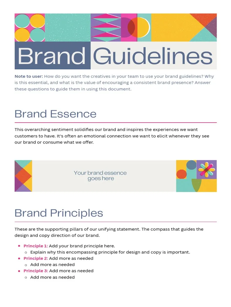 Brand guidelines pdf brand logos