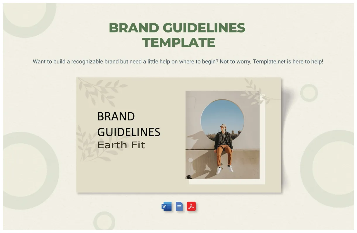Editable brand guideline templates in pdf to download