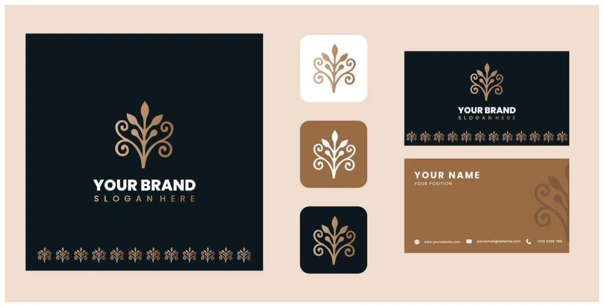 Branding kit vector art, icons, and graphics for