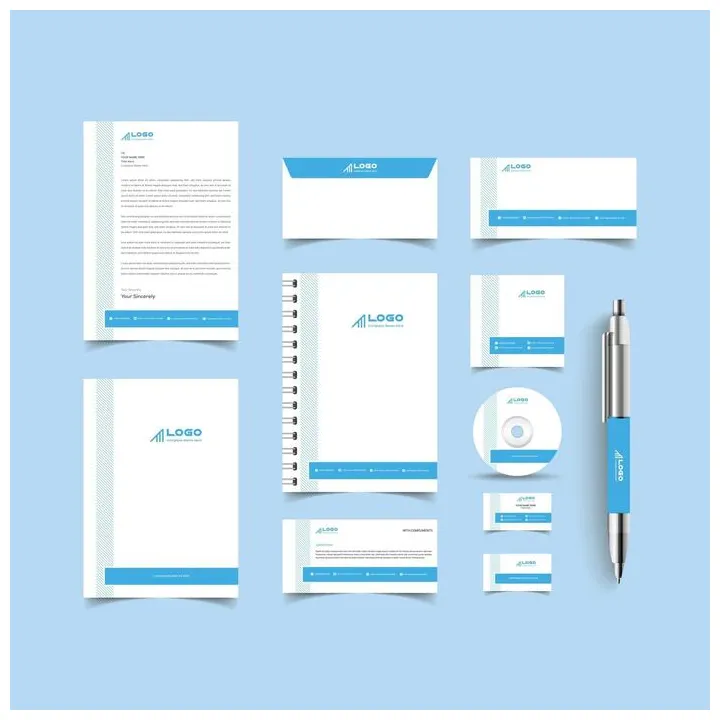 Branding kit vector art, icons, and graphics for