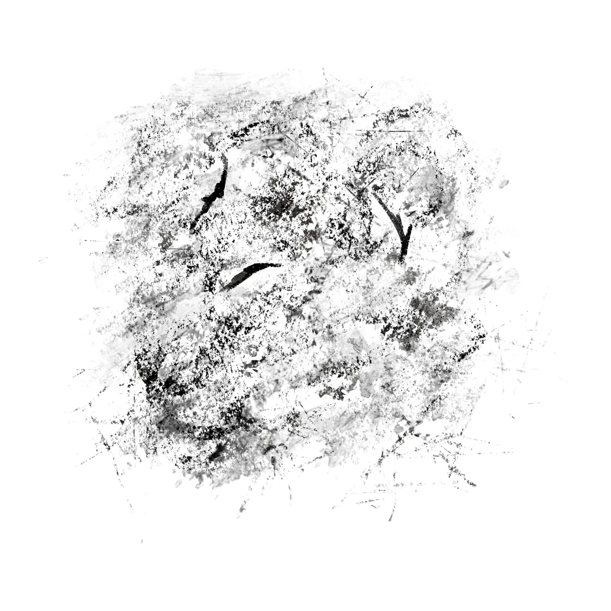 Abstract brush png picture, brush abstract art pattern, brush drawing