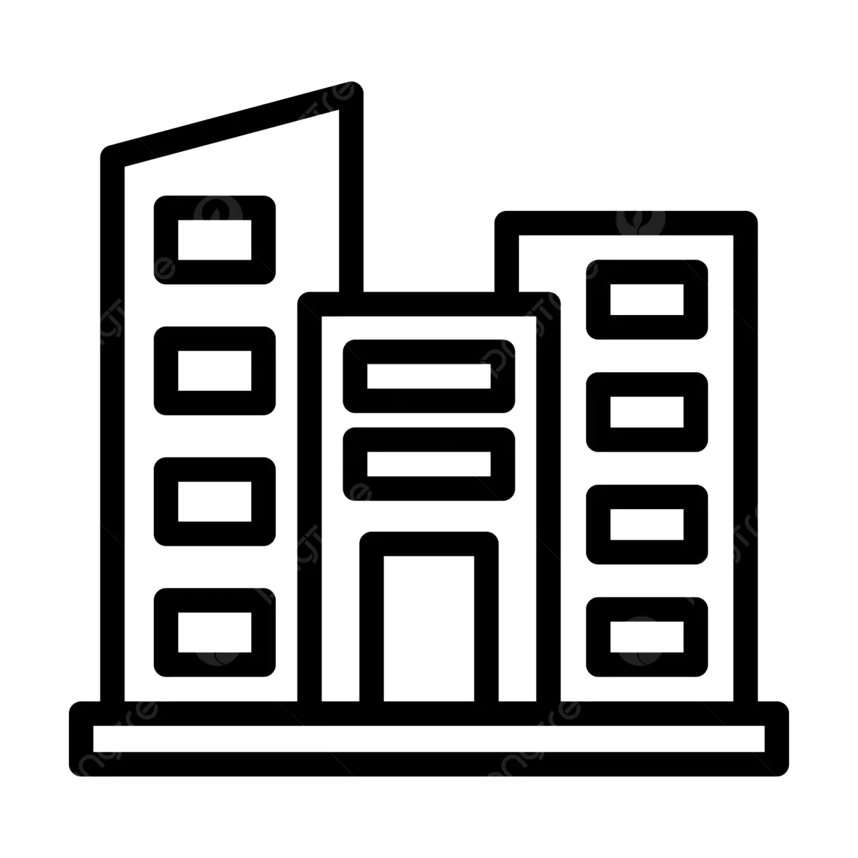Building vector icon png