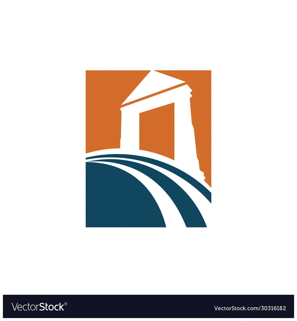 Building icon isolated on white from vector