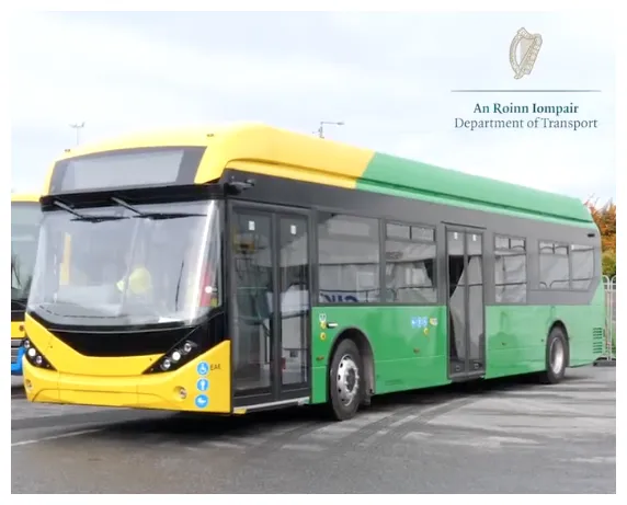Athlone gets ireland's first all-electric town bus service commercial