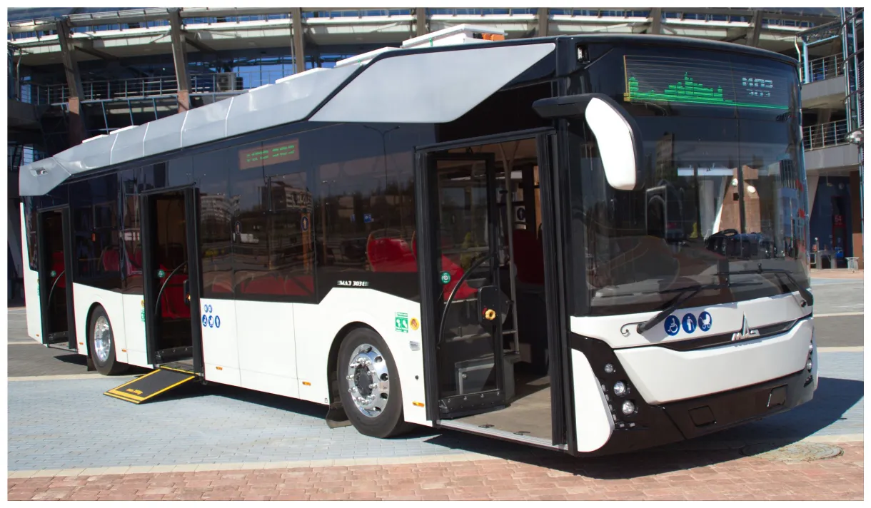 Maz 303e10 electric bus specifications and design electric hunter
