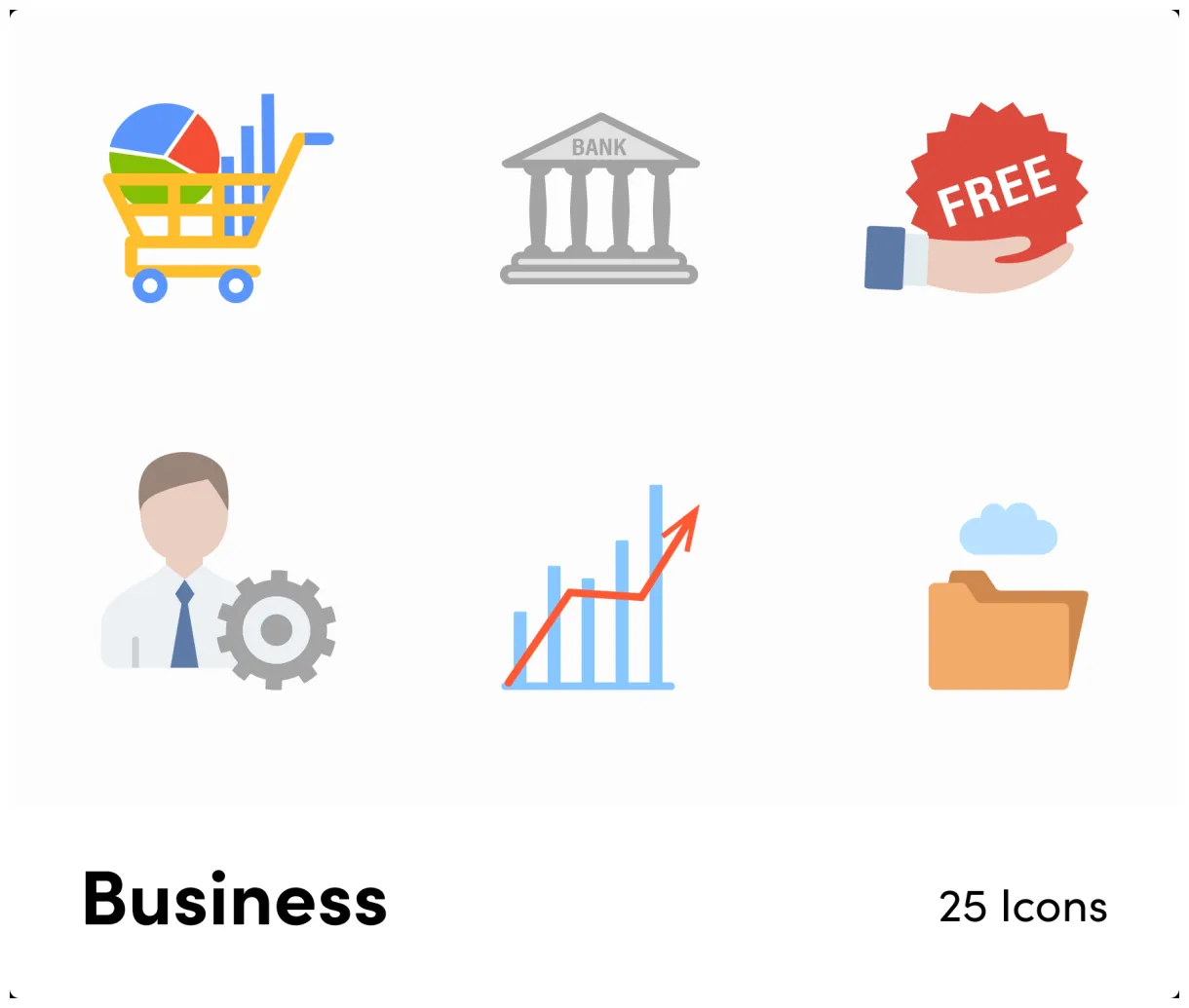Business flat vector icons s02142204 infografolio
