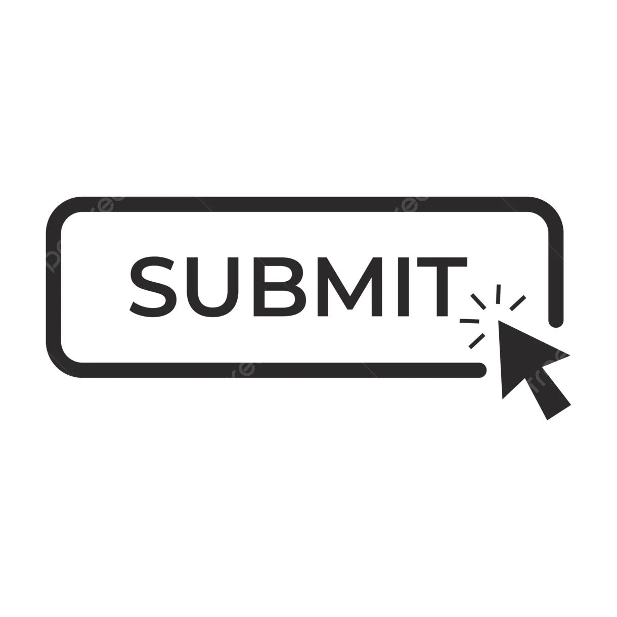 Click the submit icon , submit, icon, click png and vector printable coloring page