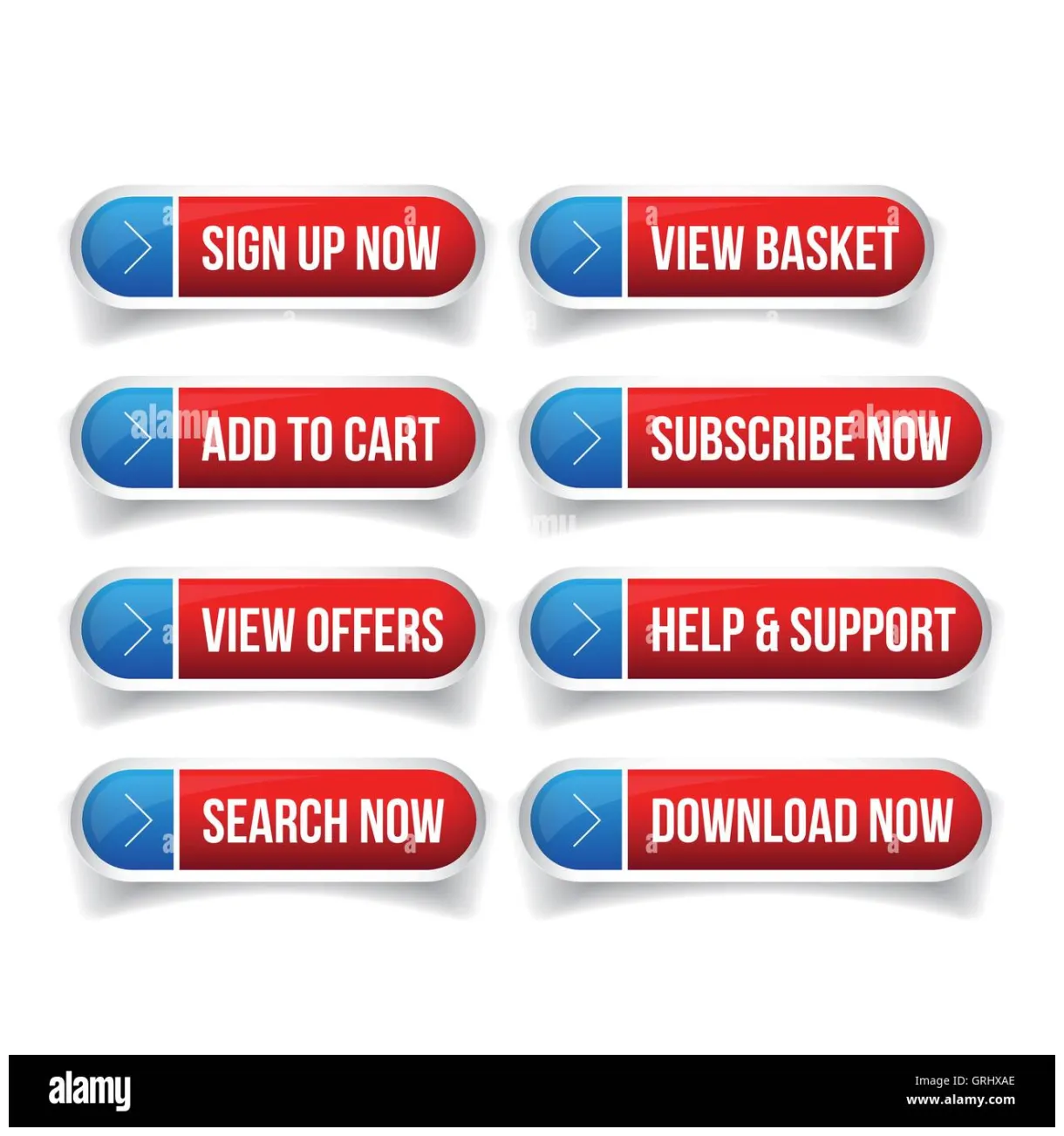 Call-to-action buttons vector stock vector & art alamy