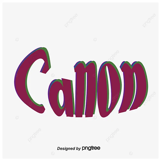 Canon logo png transparent, vector material canon logo, logo vector printable coloring page