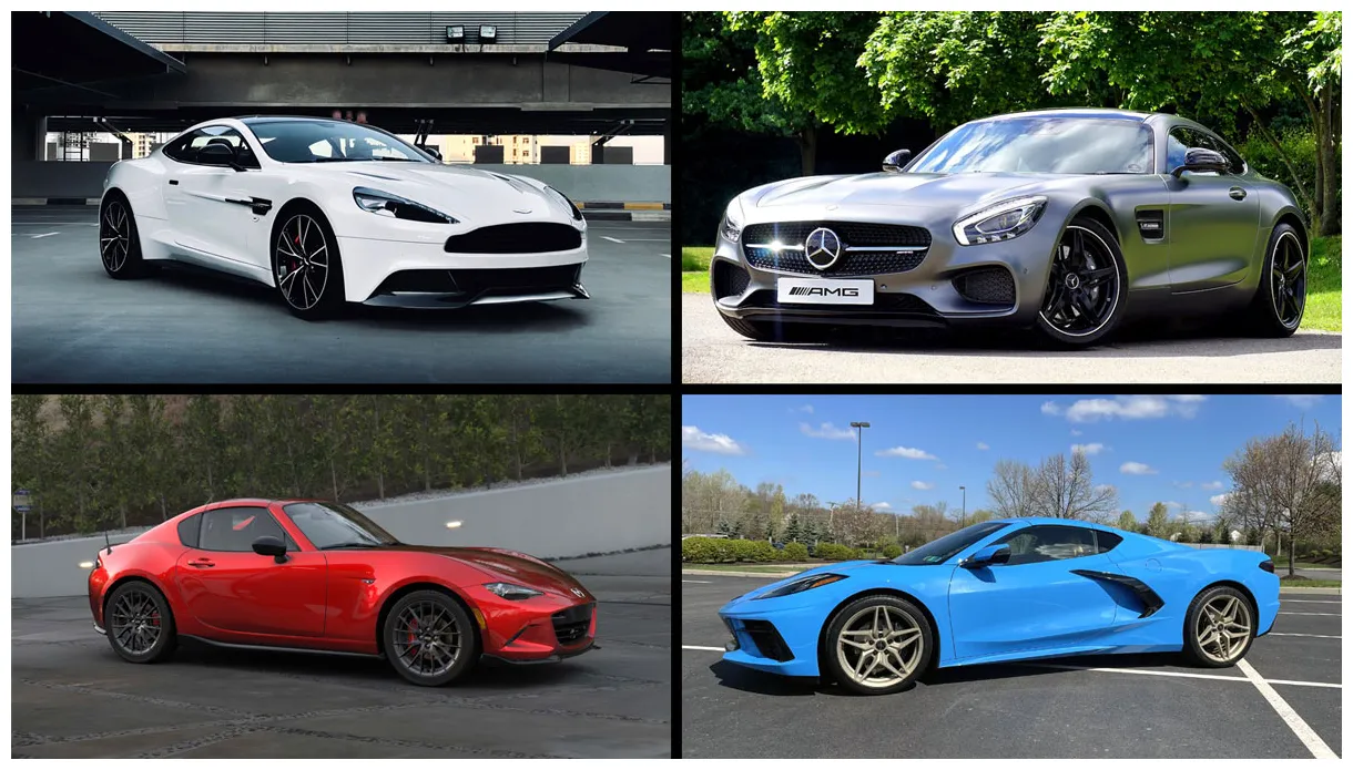 11 different types of sports cars with examples of each