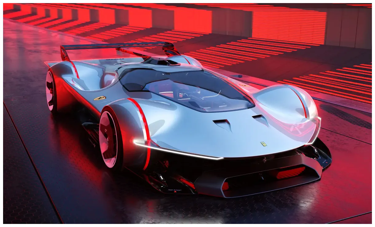 Ferrari’s 1338bhp vgt concept previews future sports car design autocar printable coloring page