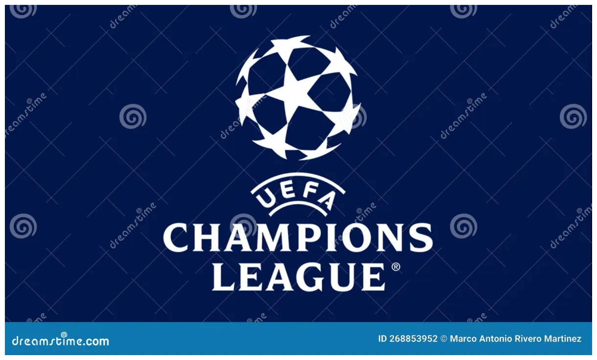 Uefa champions league logo editorial photography. Illustration of