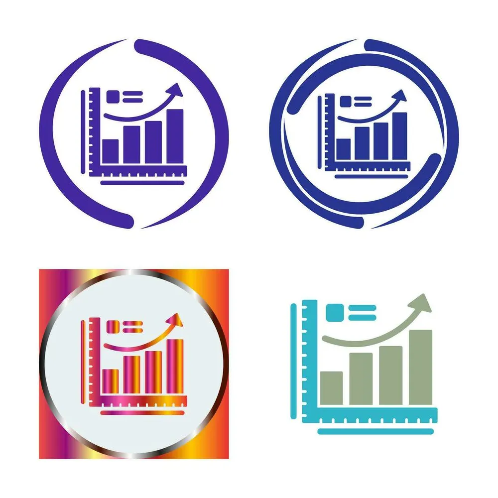 Growth chart vector icon 31778923 vector art at vecteezy