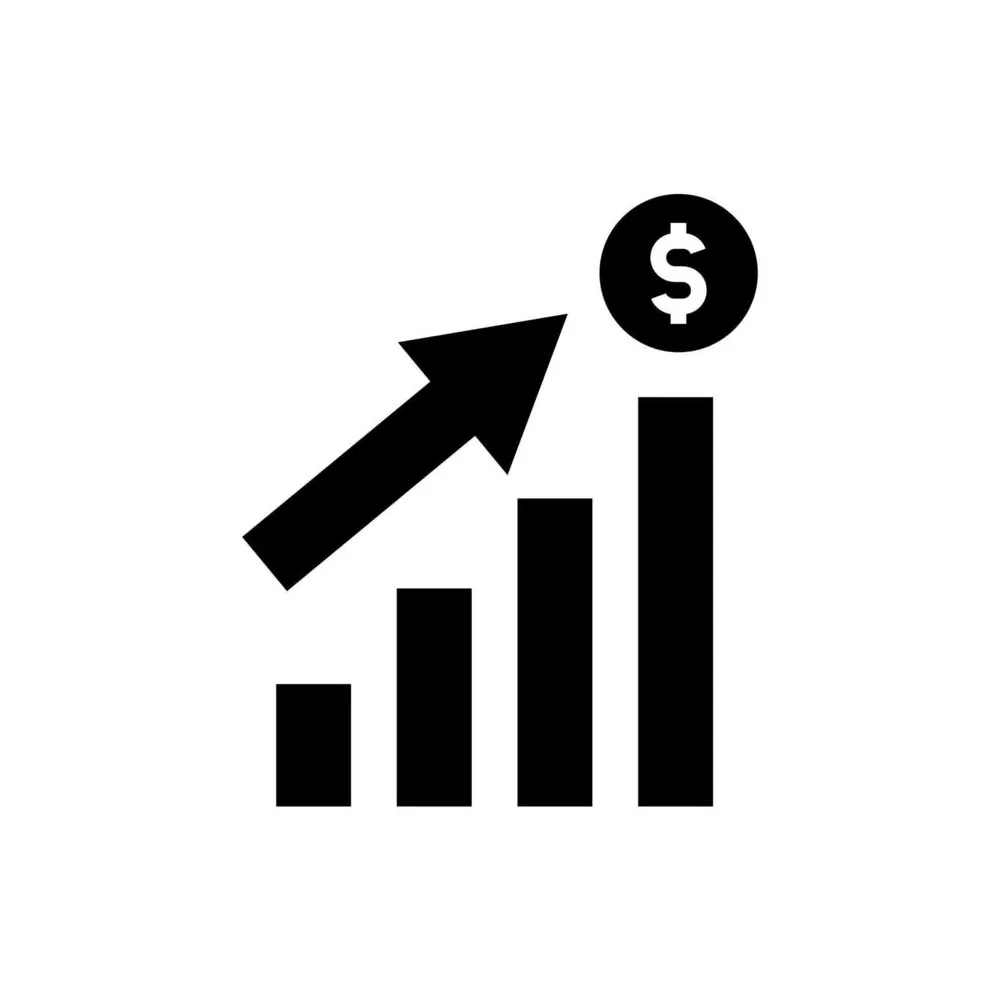 Uptrend 11117290 vector art at vecteezy