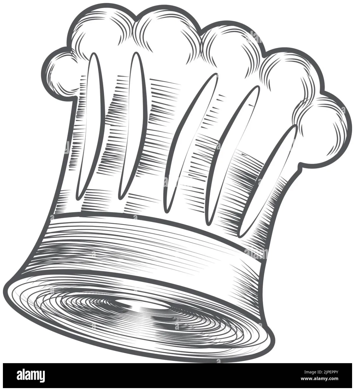 Chef hat kitchen icon stock vector & art alamy