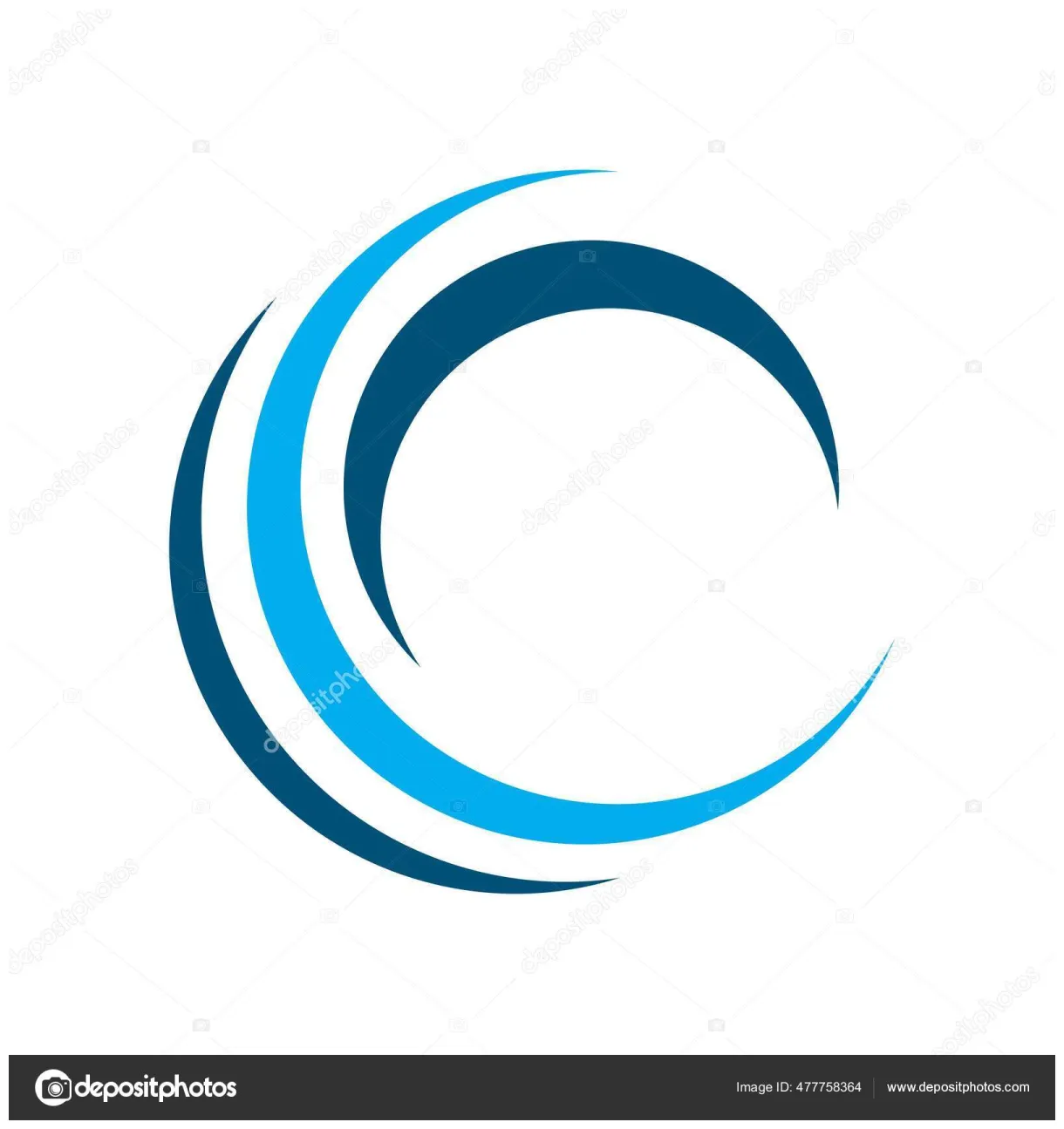 Vector circle logo