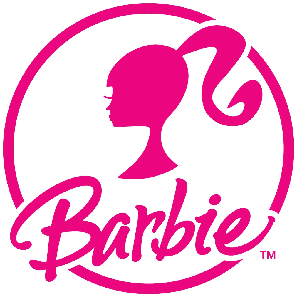 Barbie circle logo in png svg vector format