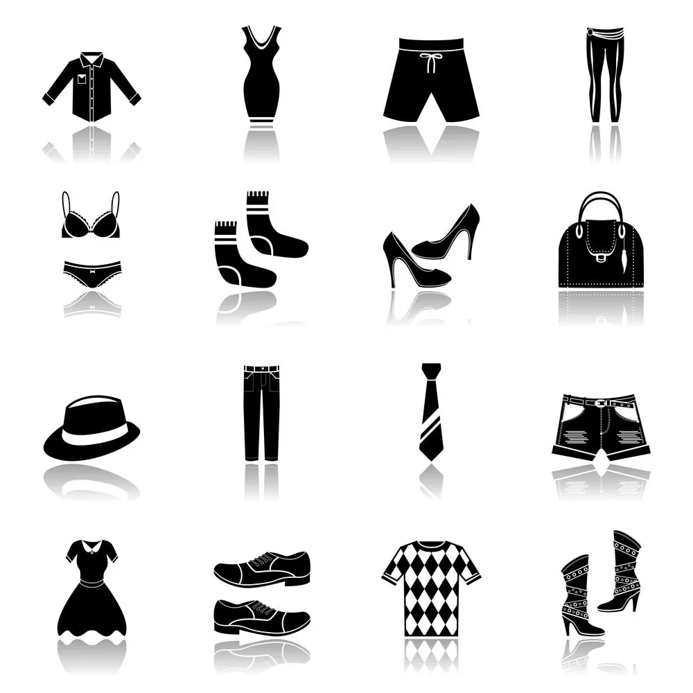 Set black 440149 vector art at vecteezy