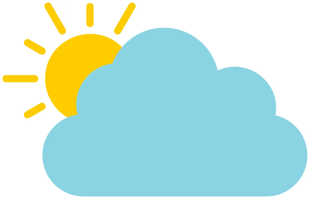 Cloudy vector icon 20400136 vector art at vecteezy