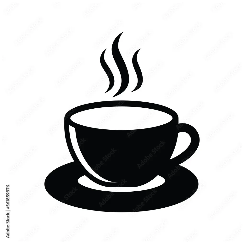 Coffee cup symbol. coffee cup transparent
