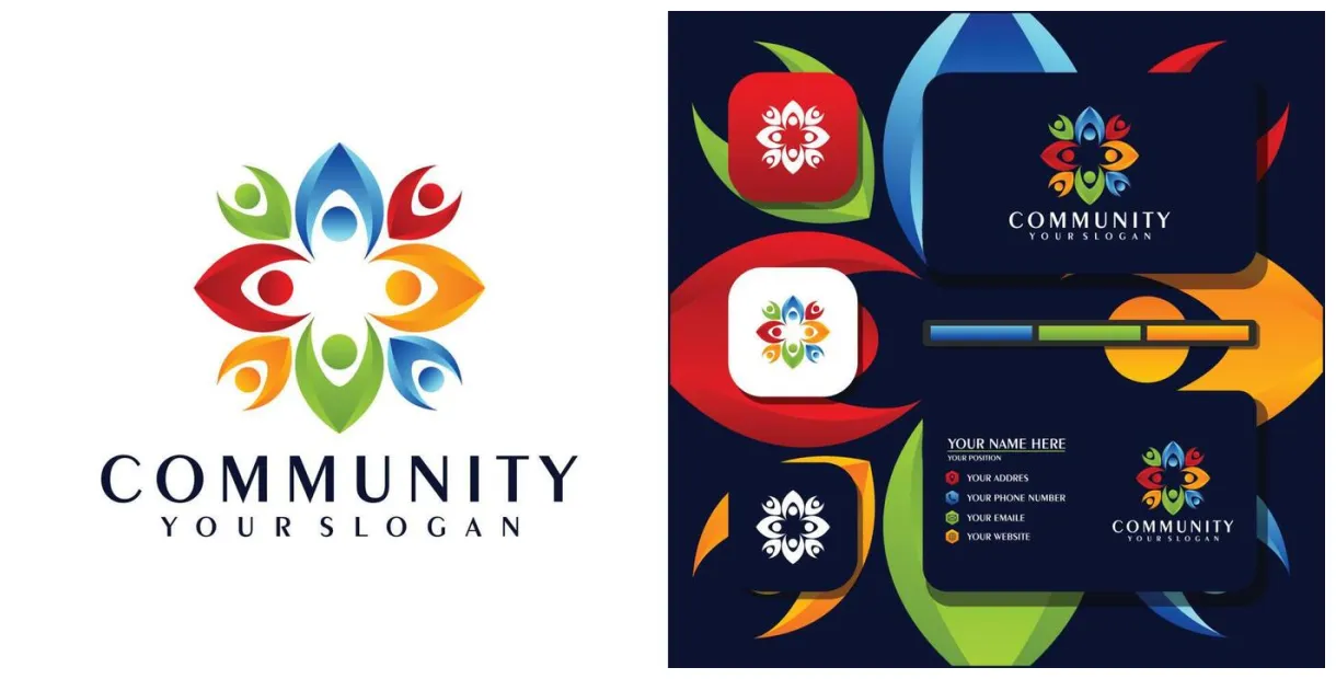 Color logo vector art, icons, and graphics for