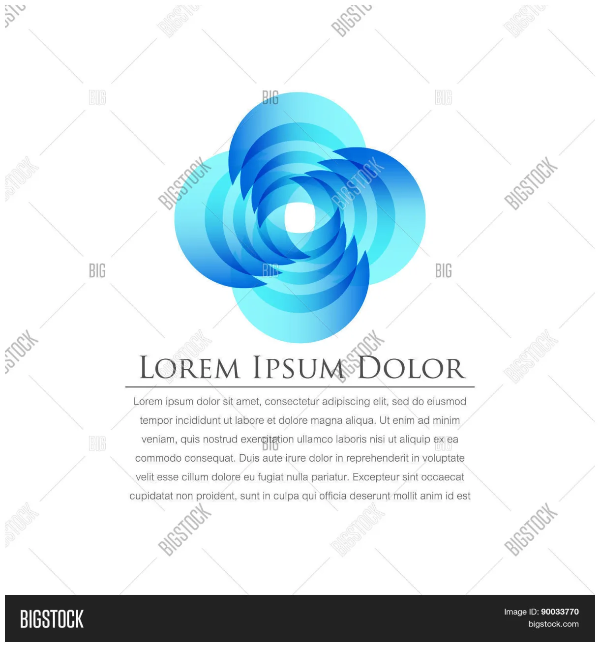 Vector color logo vector & free trial bigstock