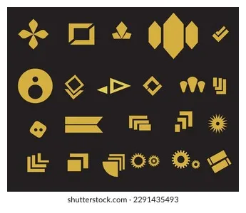 Different Types Logos Commercial Uses Stock Vector (Royalty Free