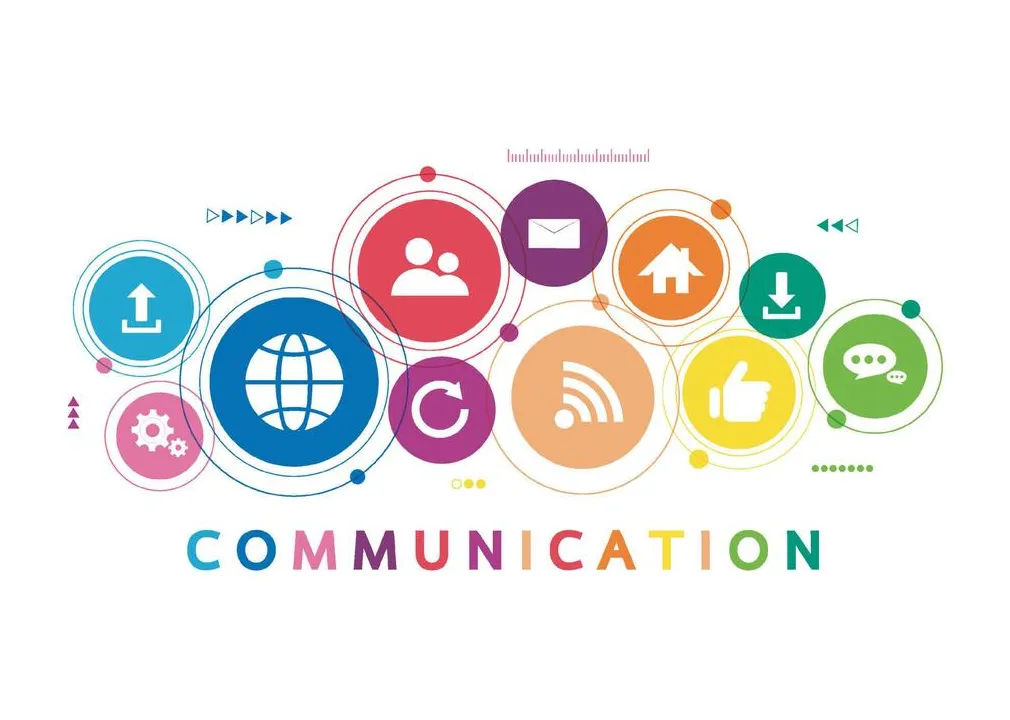 Communication banner vector art, icons, and graphics for