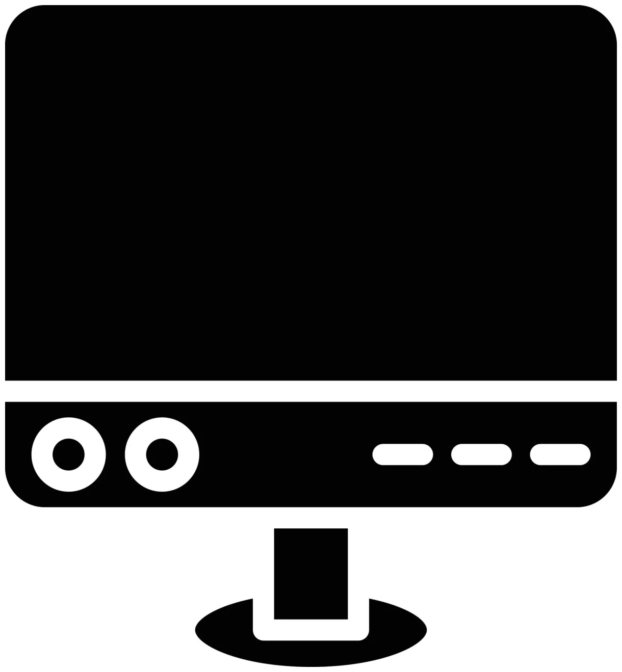 Computer vector icon style 22288773 vector art at vecteezy