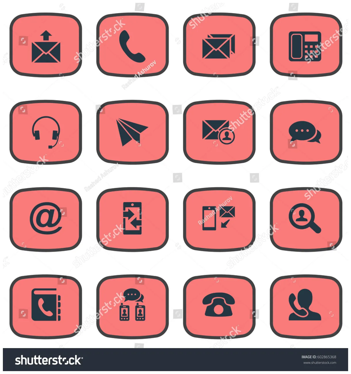 Vector illustration set simple vectorielle de