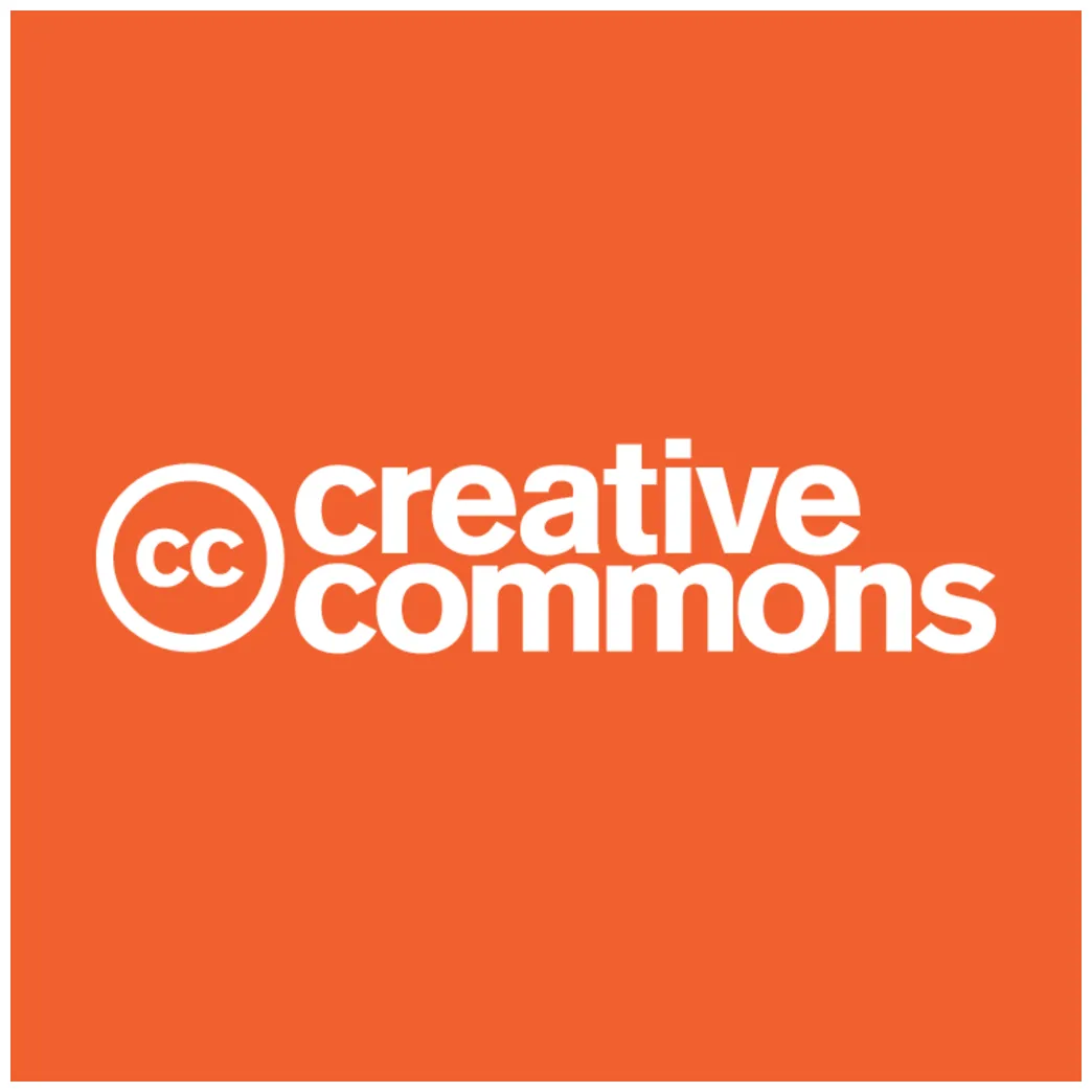 Creative commons logo, vector logo of creative commons brand free