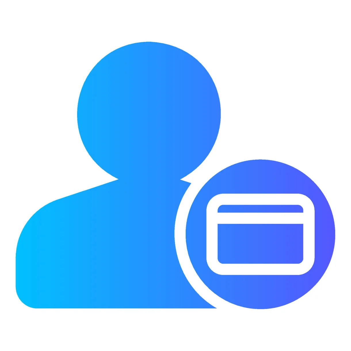 Credit card gradient icon 34563536 vector art at vecteezy