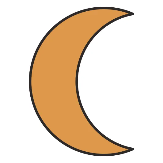 Crescent moon free cultures icons