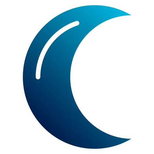 Crescent moon free nature icons