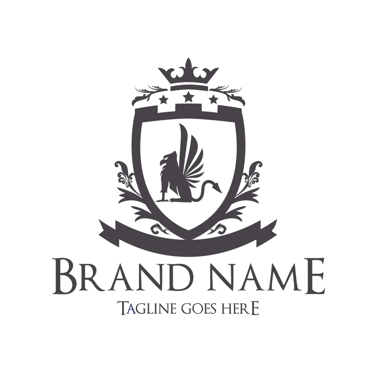 Royal crest heraldic logos 20712450 vector art at vecteezy