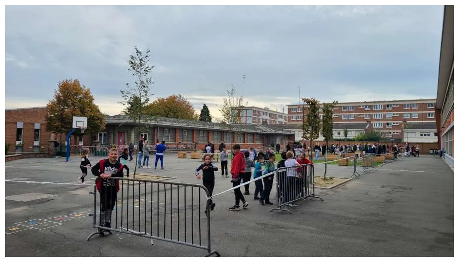 Le cross de l’école – Groupe scolaire Roger Salengro
