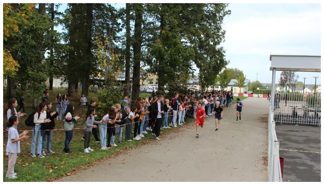 Neuillé-pont-pierre une organisation bien rodée au cross du collège