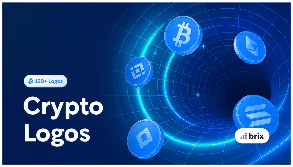100+ crypto logos svg brix agency figma