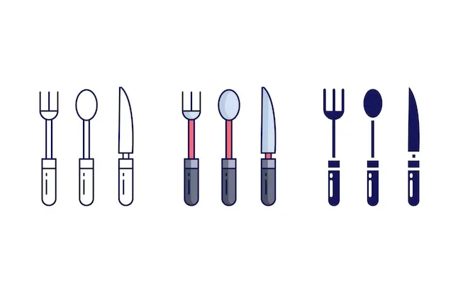 Premium Vector | Cutlery icon
