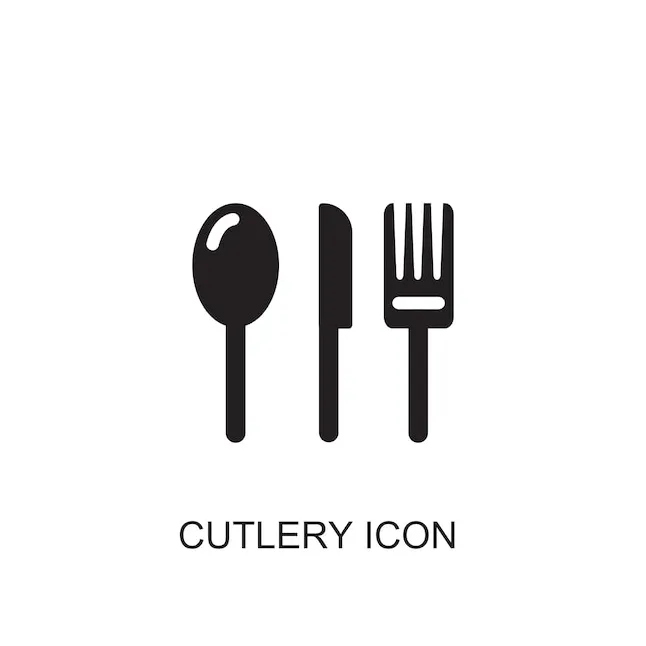 Premium Vector | Cutlery vector icon icon