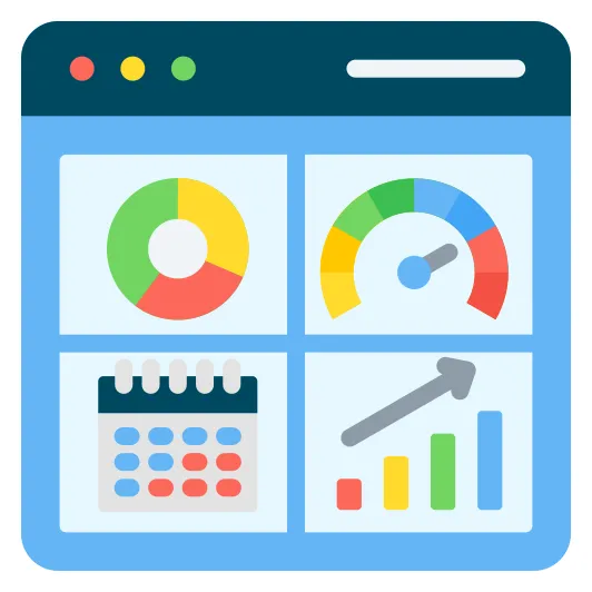 Dashboard - Free controls icons