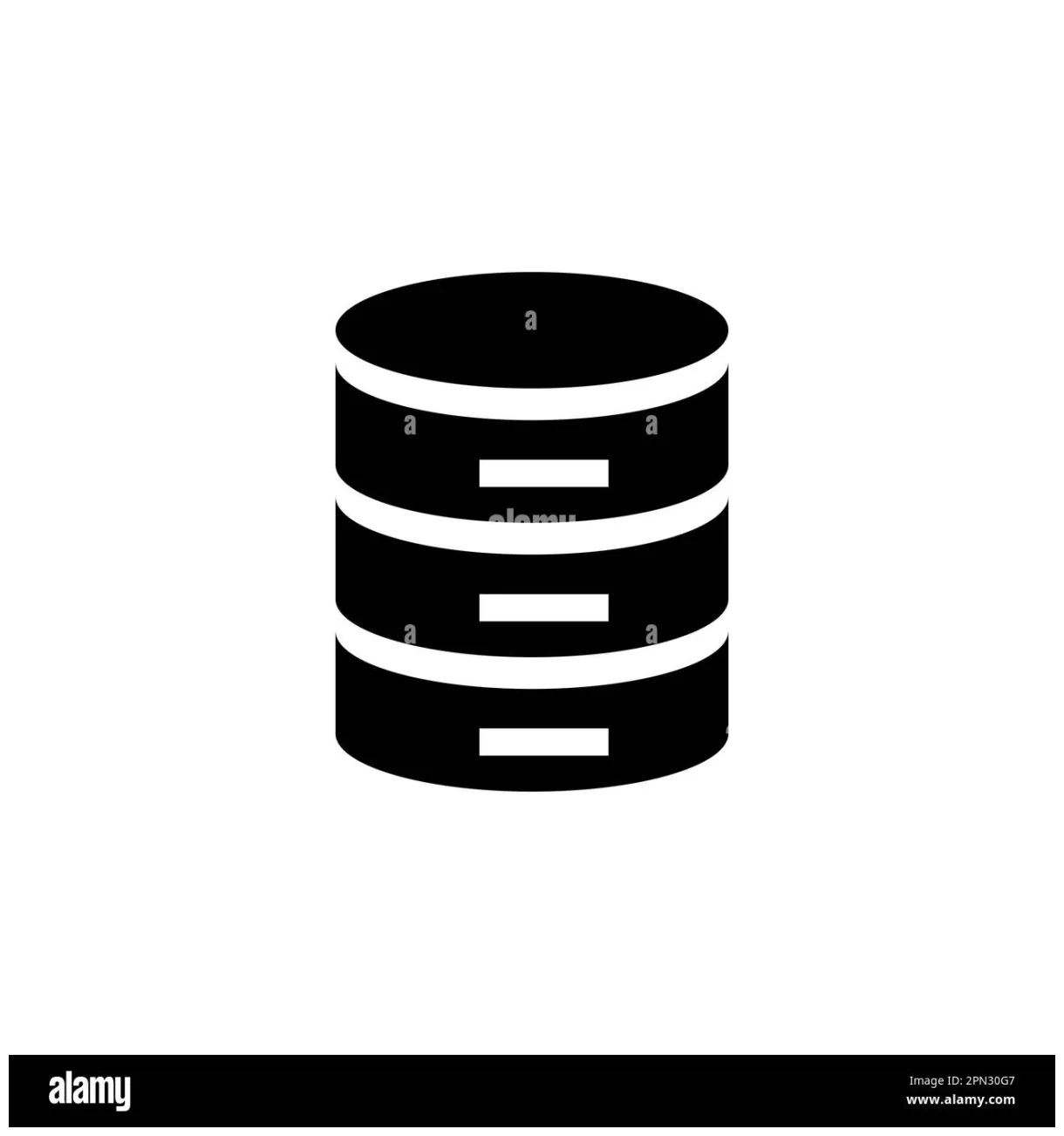 Database vector icon stock vector & art alamy